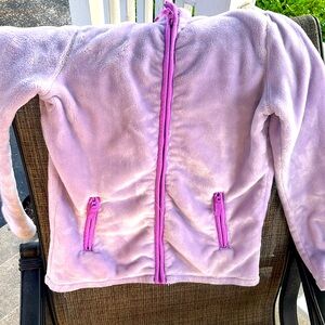 Purple mauve girls lightweight jacket 14-16. Lands End